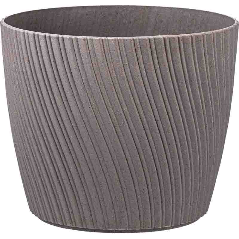 Antico Mestiere Vaso mika eco wood cm  platinum