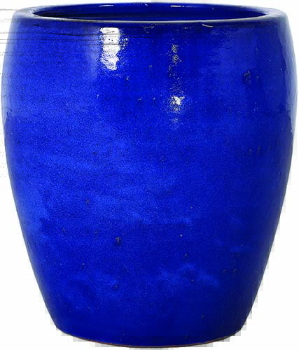 Antico Mestiere Vaso hue falling blue set di 4 pezzi